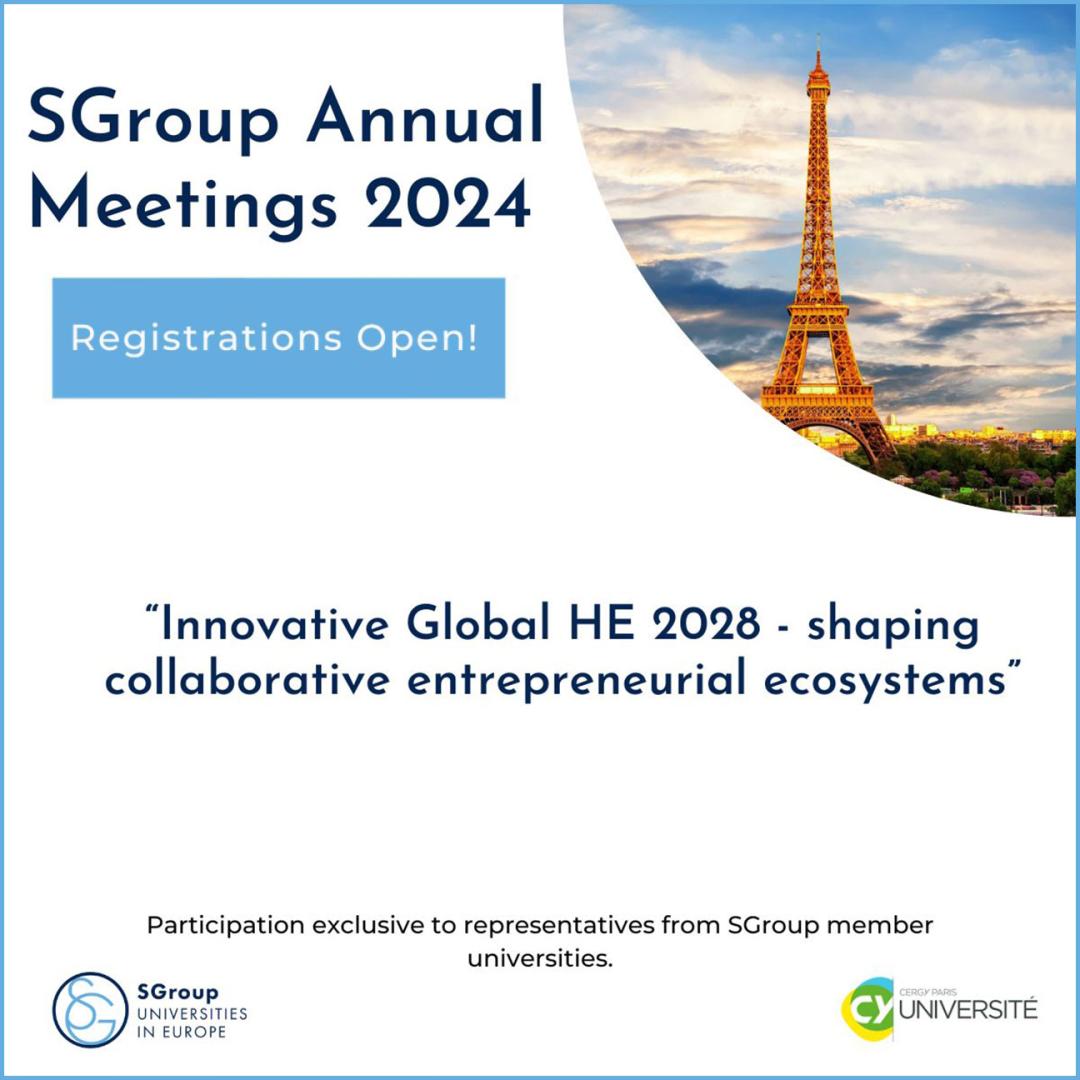 SGroup Annual Meetings 2024 - Registrations Open