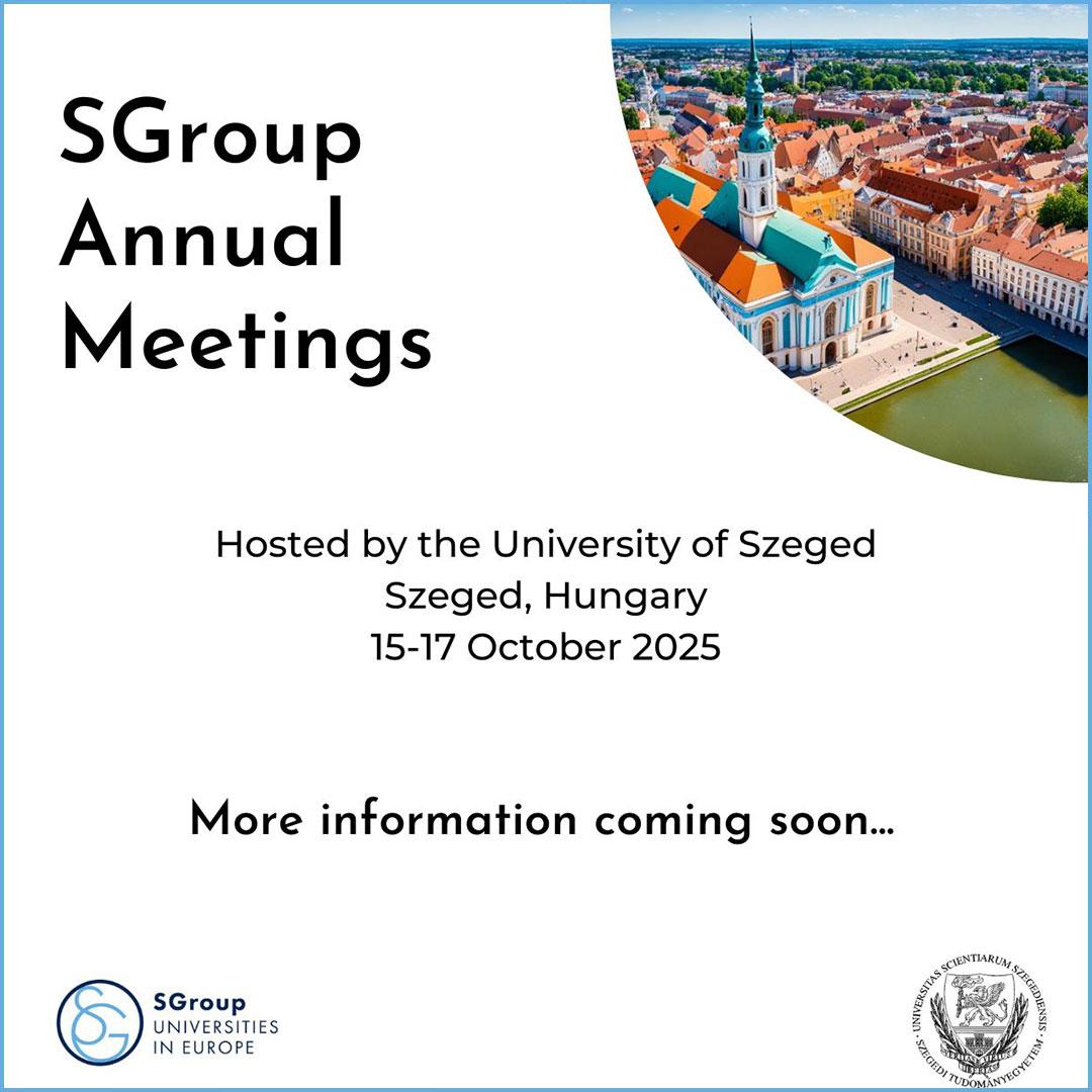 SGroup Annual Meetings 2025 - More information coming soon....