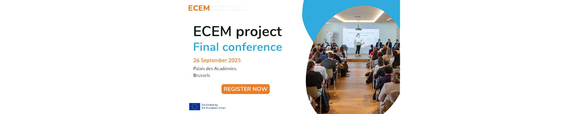 ECEM project - Final conference - 26 September 2025