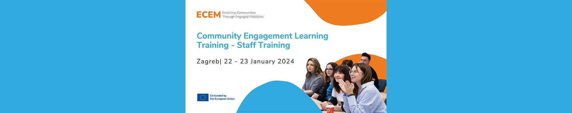 Community Engagement Learning Training - Staff Training, Zagreb | 22 - 23 January 2024